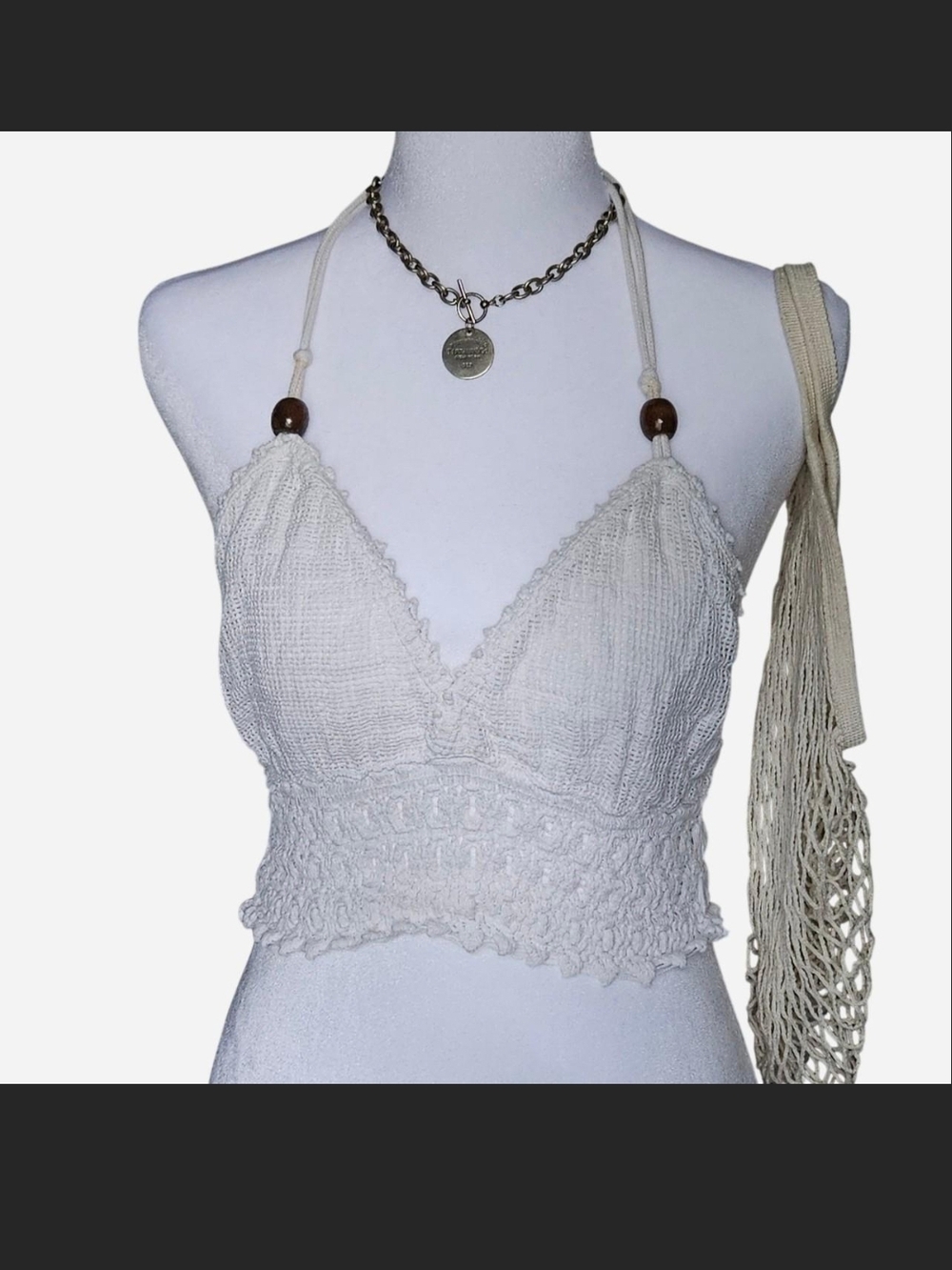 100% Peruvian cotton Halter Top